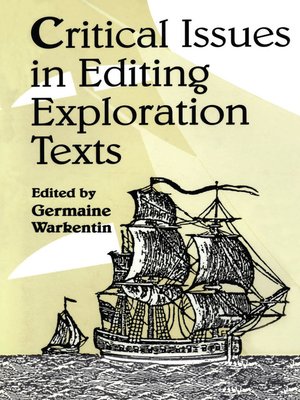 cover image of Critical Issues Editing Exploration Text